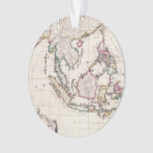 Carte de l'Inde et des Indes est (devant)