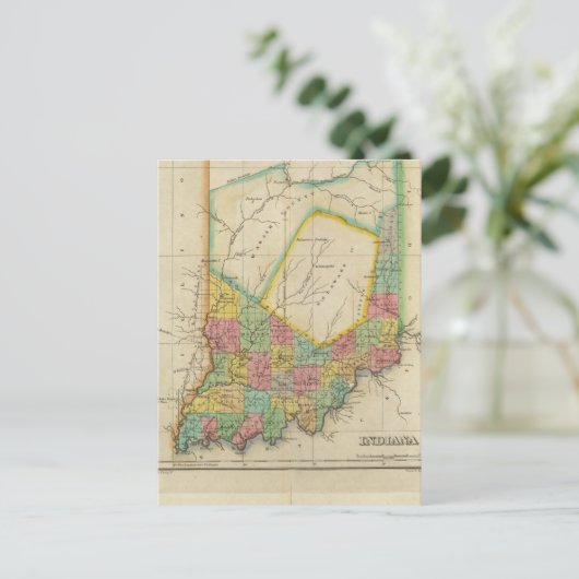 Carte De L'Indiana (Debout devant)