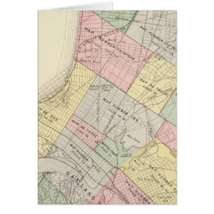 Carte de l'indice Oakland