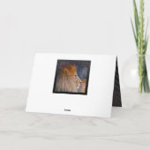 Carte de lion [animal] (Dos)