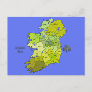 Carte de l'Irlande