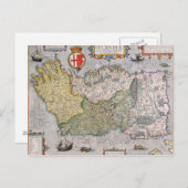 Carte de l'Irlande (Devant / Derrière)