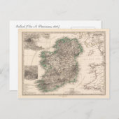 Carte de l'Irlande (1876) (Devant / Derrière)