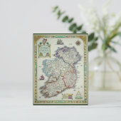 Carte de l'Irlande - Carte Historique Irlandaise E (Debout devant)