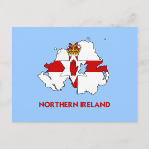 CARTE DE L'IRLANDE DU NORD