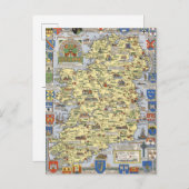 Carte de l'Irlande historique (Devant / Derrière)