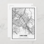 Carte de l'Irvine (Devant / Derrière)