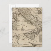 Carte de l'Italie (Devant / Derrière)