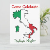 Carte de l'Italie (Debout devant)