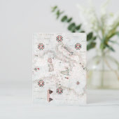 Carte de l'Italie centrale vintage (Debout devant)