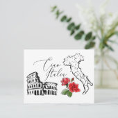 *~* Carte de l'Italie Ciao Italia Langue italienne (Debout devant)