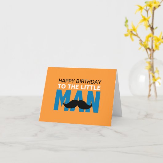 Carte de Little Man (Fleur jaune)