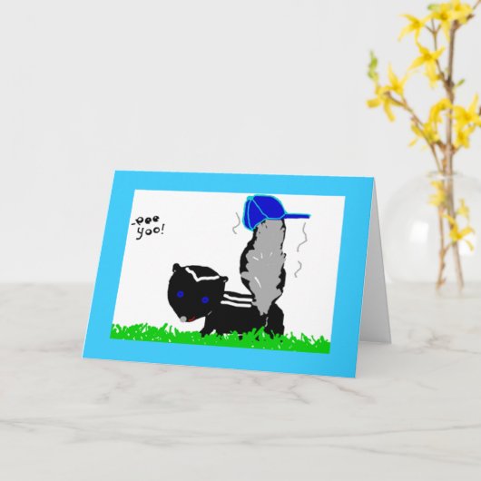 Carte de Little Stinker (Fleur jaune)