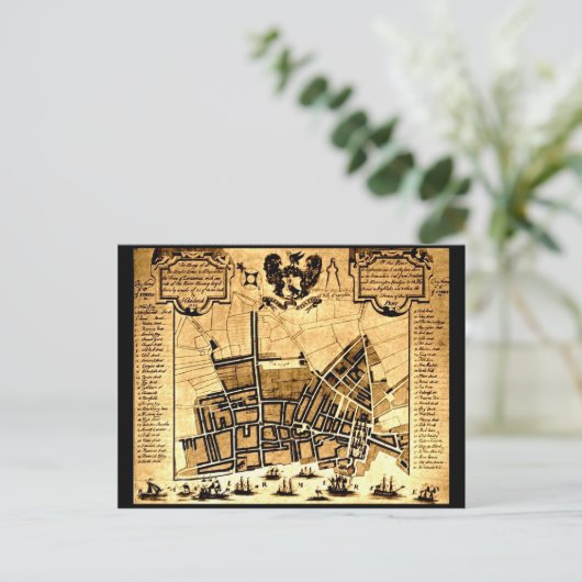 Carte de Liverpool, 1725 (Debout devant)