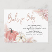 Carte de livres pour bébé Bohème Automne Coup de f (Devant)