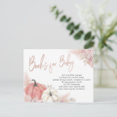 Carte de livres pour bébé Bohème automne en amour (Debout devant)