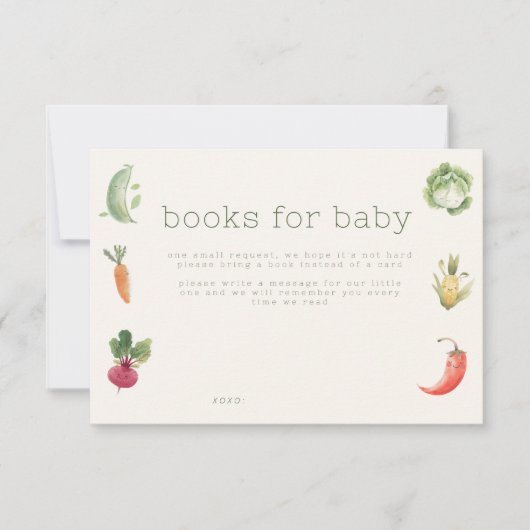 Carte de livres pour bébé cultivés localement (Devant)