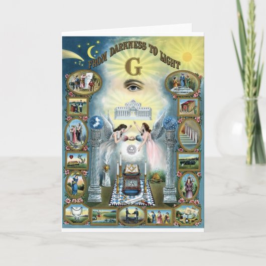 Carte De l'obscurité à la lumière (Devant)