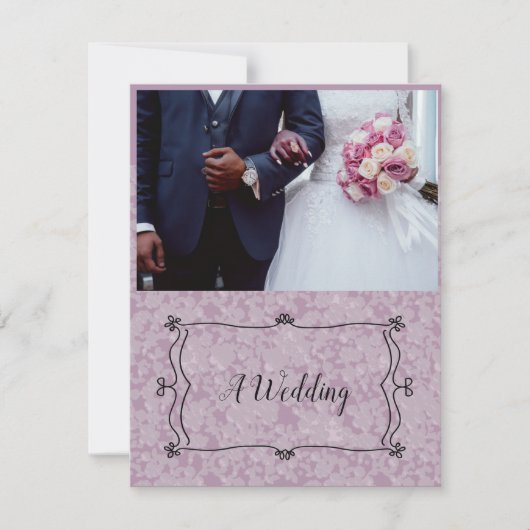 Carte de logement de mariage (Devant)