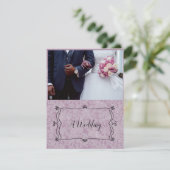 Carte de logement de mariage (Debout devant)