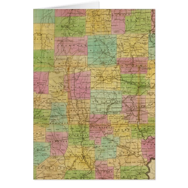 Carte de l'Ohio 2 (Devant)