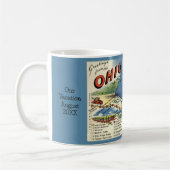 Carte de l'Ohio Turnpike sur un Mug (Gauche)