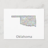 Carte de l'Oklahoma (Devant)