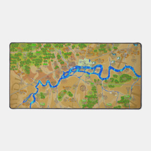 Carte de Londres Anglo Saxon Deskmat