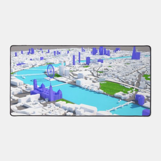 Carte de Londres Deskmat 2015 (Recto)