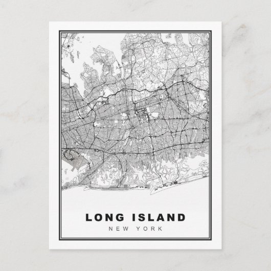 Carte de Long Island (Devant)