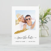 Carte de Long Island NY Mariage de photo Invitatio (Debout devant)