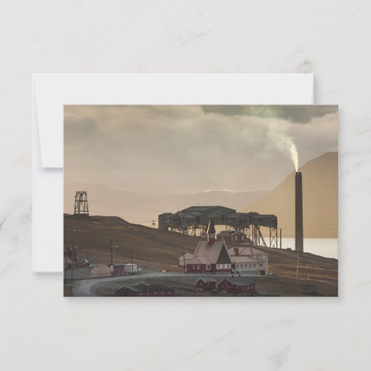 Carte de Longyearbyen Svalbard (Devant)