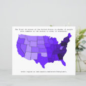 Carte de l'Ordre d'État des États-Unis avec des ch (Debout devant)