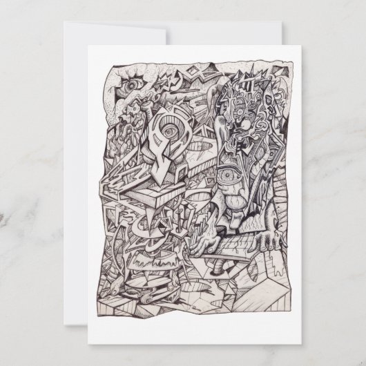Carte de l'organe d'inquiétude (Devant)