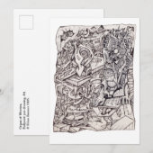 Carte de l'organe d'inquiétude (Devant / Derrière)