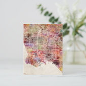 Carte de Los Angeles (Debout devant)