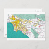 Carte de Los Angeles (Devant / Derrière)
