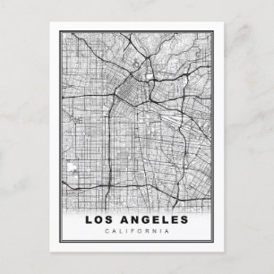 Carte de Los Angeles