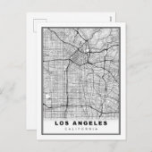 Carte de Los Angeles (Devant / Derrière)
