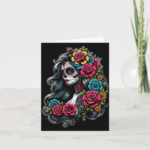 Carte De Los Muertos La Catrina Jour Du Gouvernement