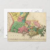 Carte De Louisiane (Devant / Derrière)