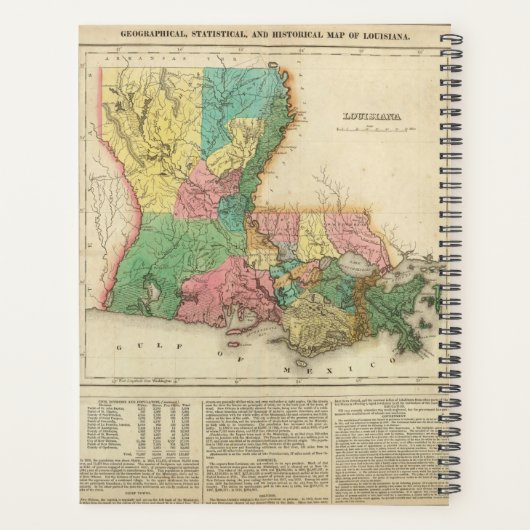 Carte De Louisiane (Dos)