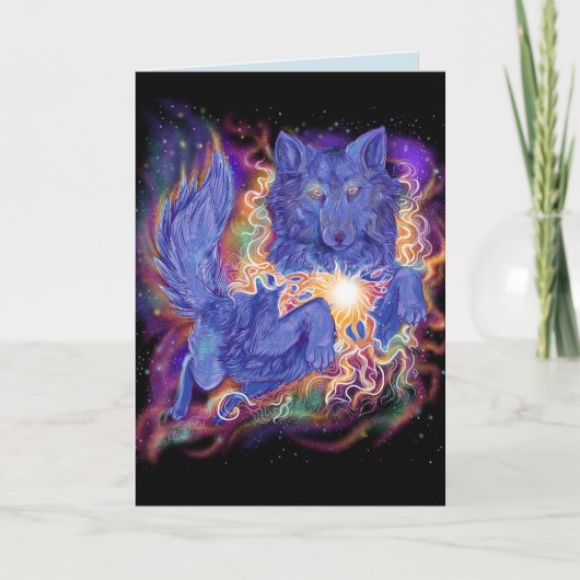 Carte de loup cosmique (Devant)