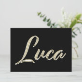 Carte de Luca (Debout devant)