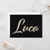 Carte de Luca (Devant/Arrière en situation)