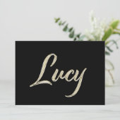 Carte de Lucy white gold (Debout devant)
