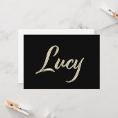 Carte de Lucy white gold (Devant/Arrière en situation)