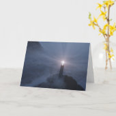 Carte de Lumière et de Salut (Fleur jaune)