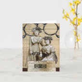 Carte de lunettes de Steampunk (Fleur jaune)