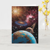 Carte de l'univers II (Fleur jaune)